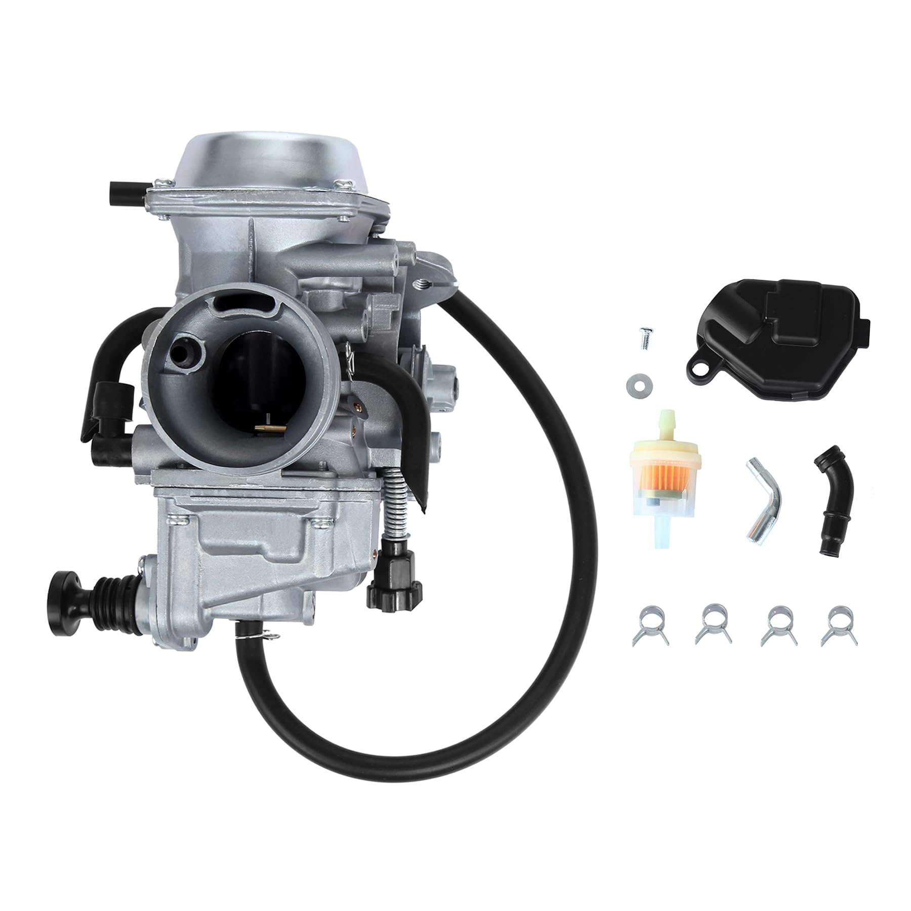 Carburetor Carb For 1993-2000 Honda Fourtrax 300 Trx300Fw, 1986-1987 Fourtrax Trx 350, 1997-2004 Foreman Trx400Fw 400, 98-04 Foreman 450 Trx450Fe/Fm/S/Es, 00-06 Rancher 350 Trx350