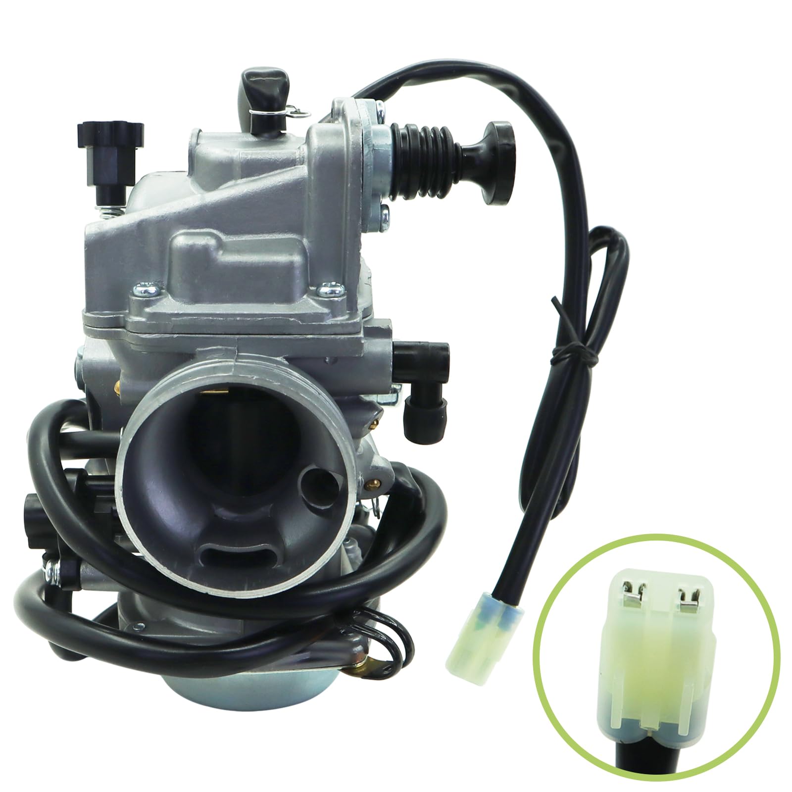 Rancher 350 Carburetor Compatible with Honda TRX350 TRX350ES TRX350FE TRX350FM TRX350TE TRX350TM Carb ATV 2000 2001 2002 2003 20