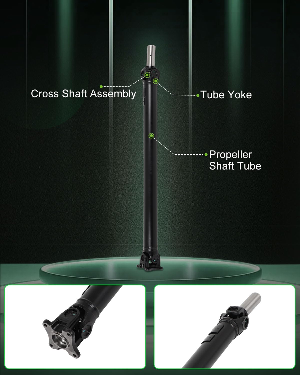 SCITOO?41.25''?Steel Rear Driveshaft Assembly Drive Shaft Prop Shaft For Mazda Miata 1990-1993,OE# M091-25-100A M091-25-100 936-