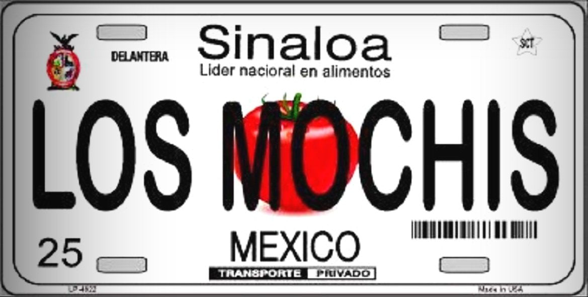 Los Mochis Sinaloa Mexico Novelty Metal License Plate Tag For Home/Man Cave Decor By Prettymerchant