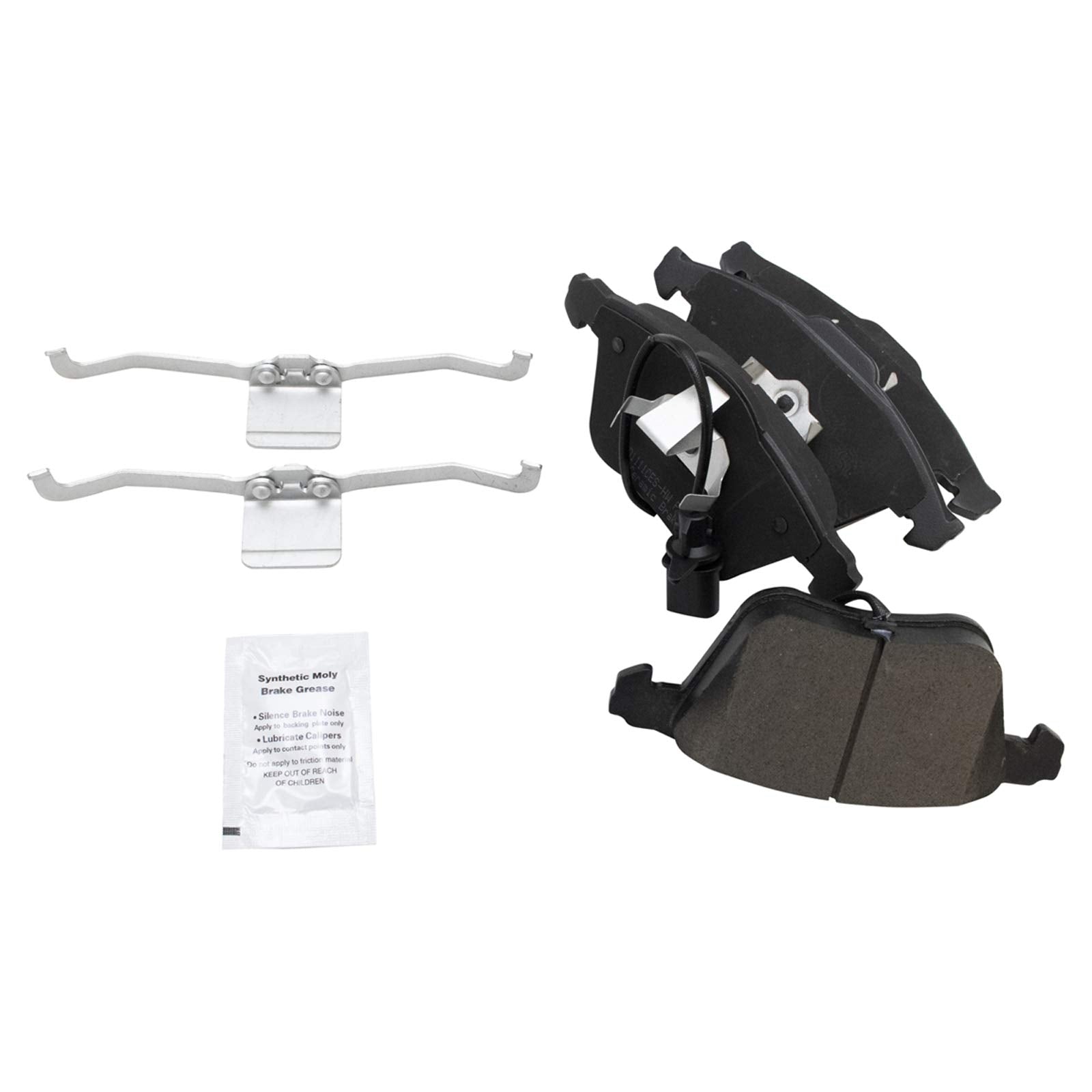 Trq Front Brake Pads Ceramic Compatible With 2005-2009 Audi A4 A4 Quattro 2007-2011 A6 2005-2011 A6 Quattro 2004-2006 S4 2009 Tt