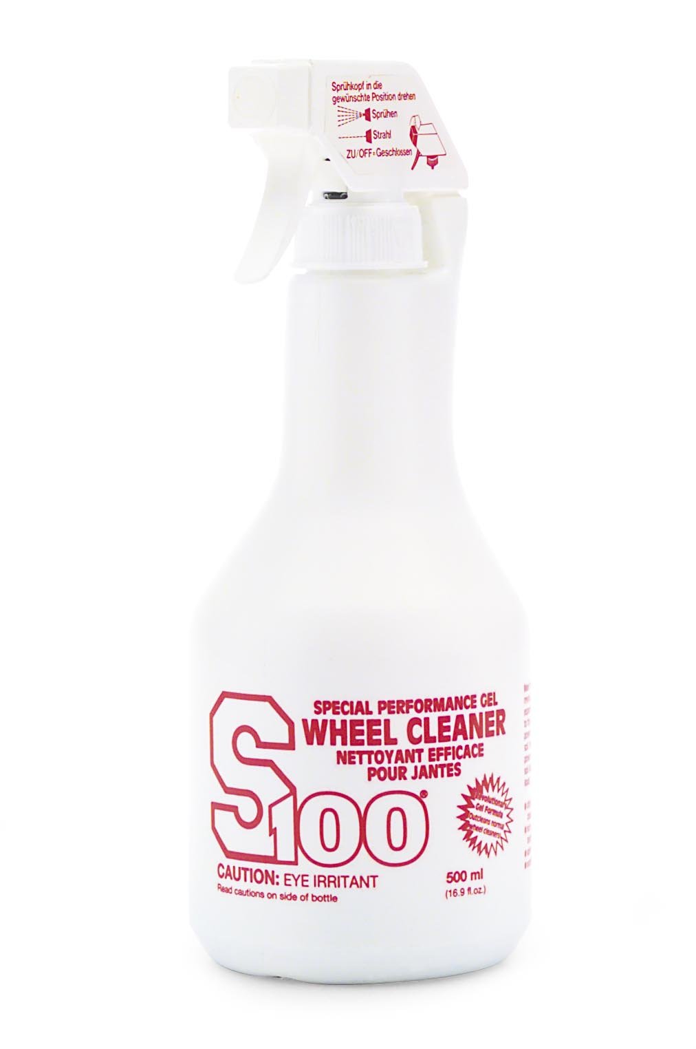 S100 15500G Wheel Cleaner Bottle - 16.9 Oz.