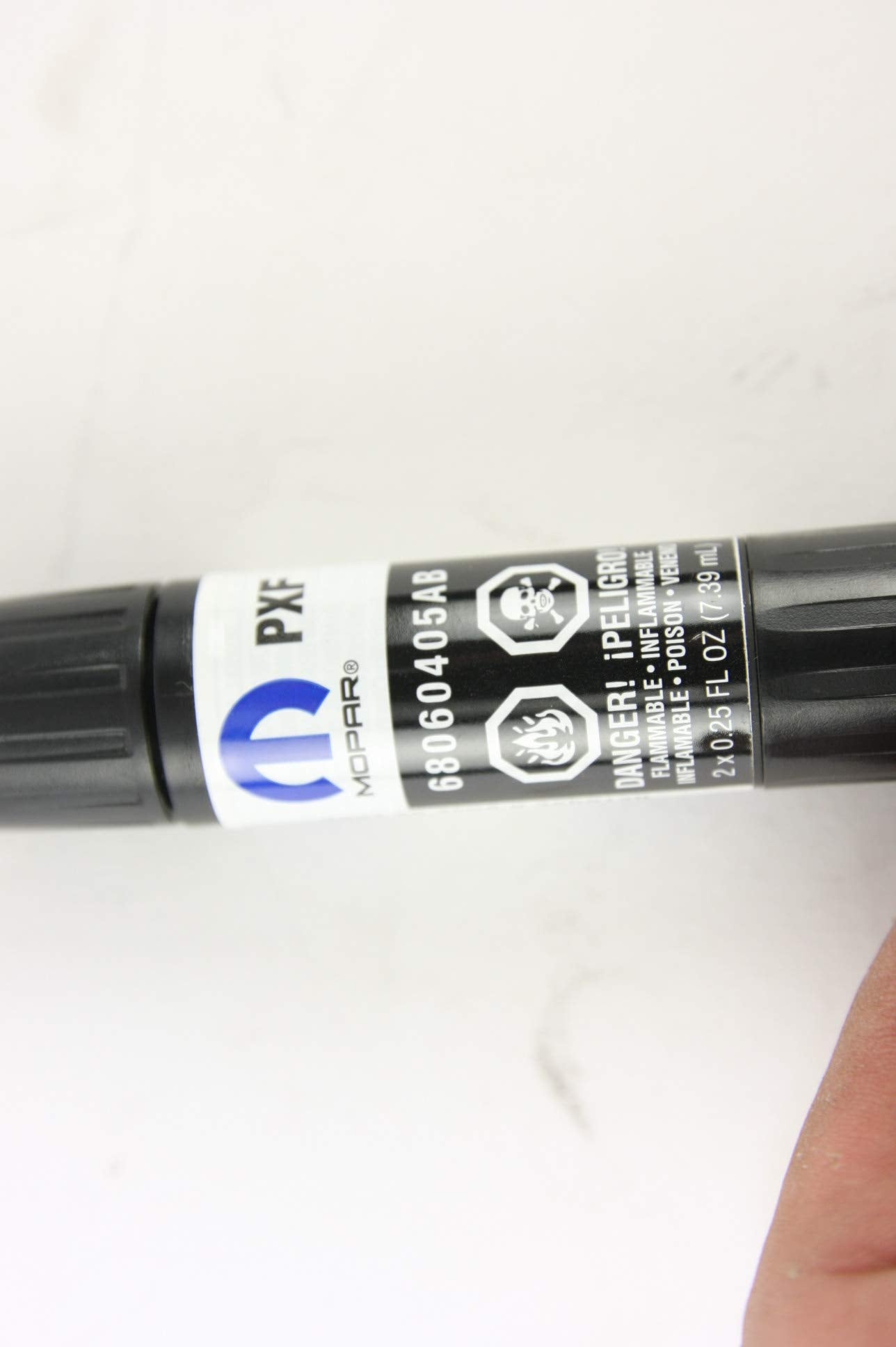 Mopar Jeep Wrangler Black Touch Up Paint - 0.5 Fl Oz OEM Hard Top Repair Coating