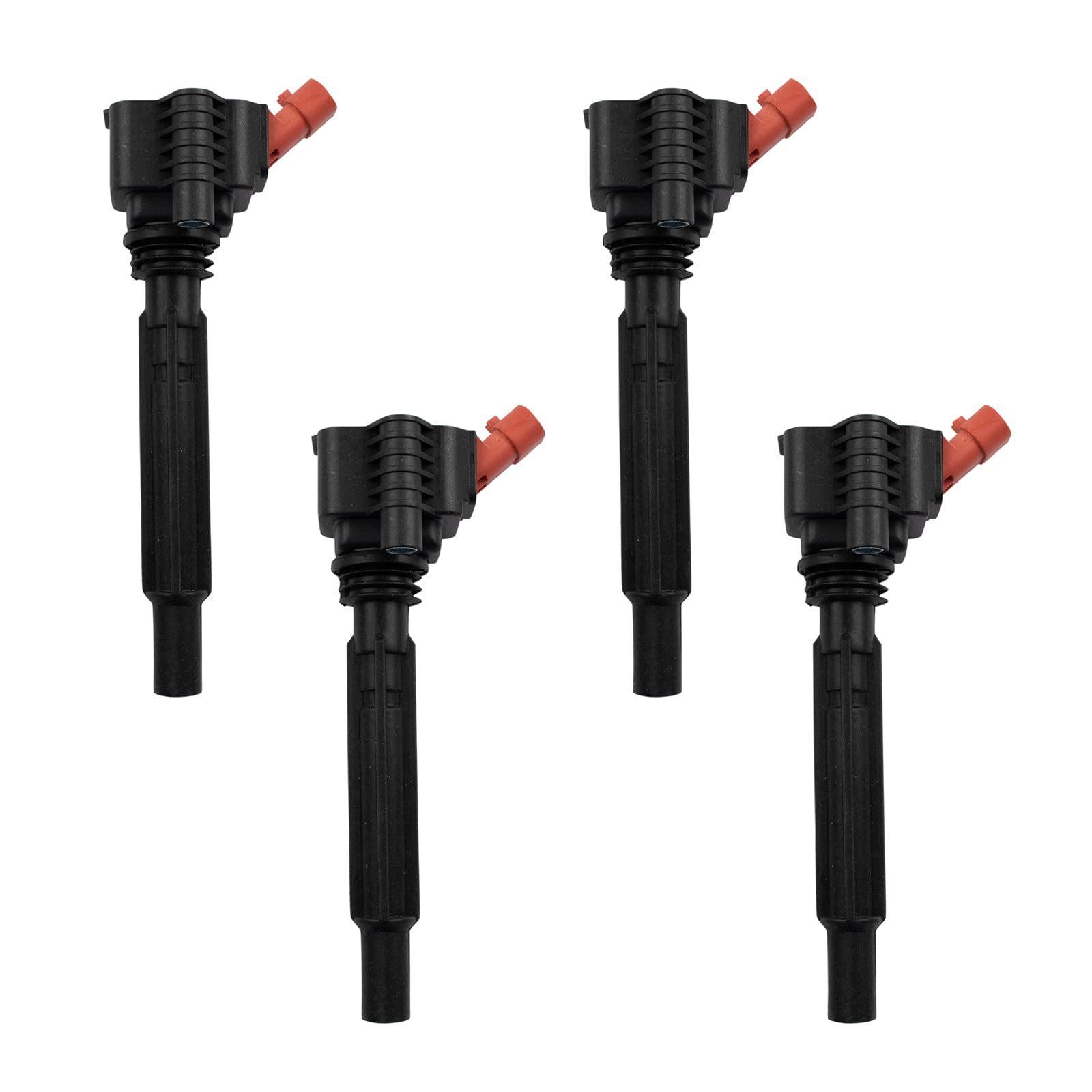 Trq Ignition Coil Set Compatible With 2018-2019 Fiat 500 2014-2020 500L 2016-2018 500X 2015-2018 Jeep Renegade