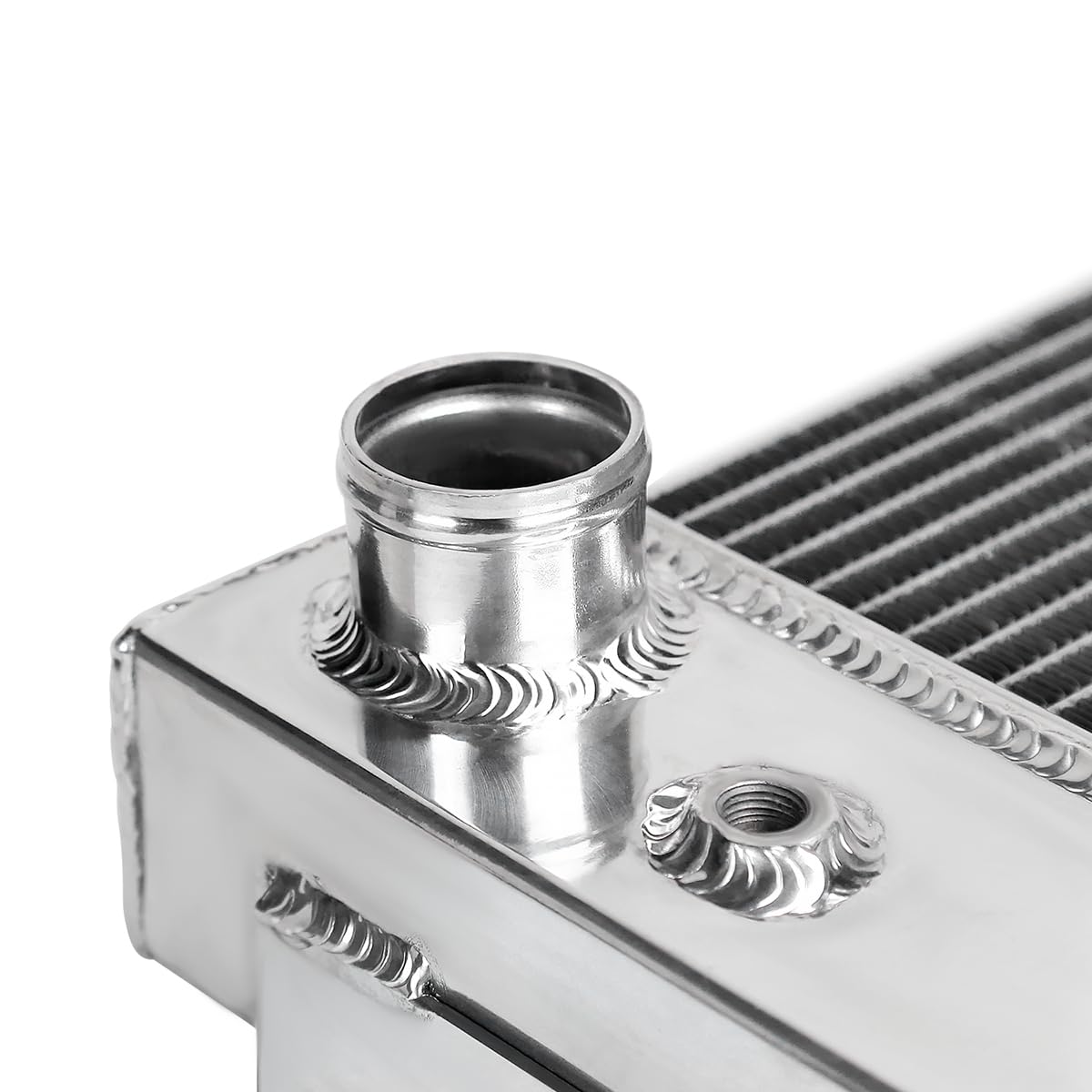 Spec-D Tuning 3 Core/Row Aluminum Performance Cooling Radiator Compatible with 1967-1969 Chevy Camaro