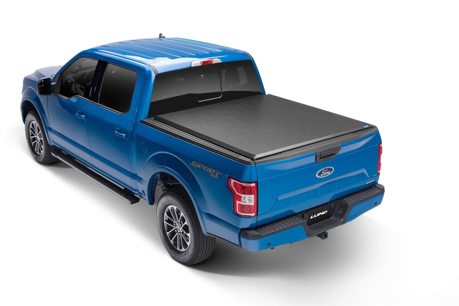 Lund Genesis Roll Up Soft Roll Up Truck Bed Tonneau Cover | 96072 | Fits 2015 - 2023 Ford F-150 5' 7'' Bed (67.1'')