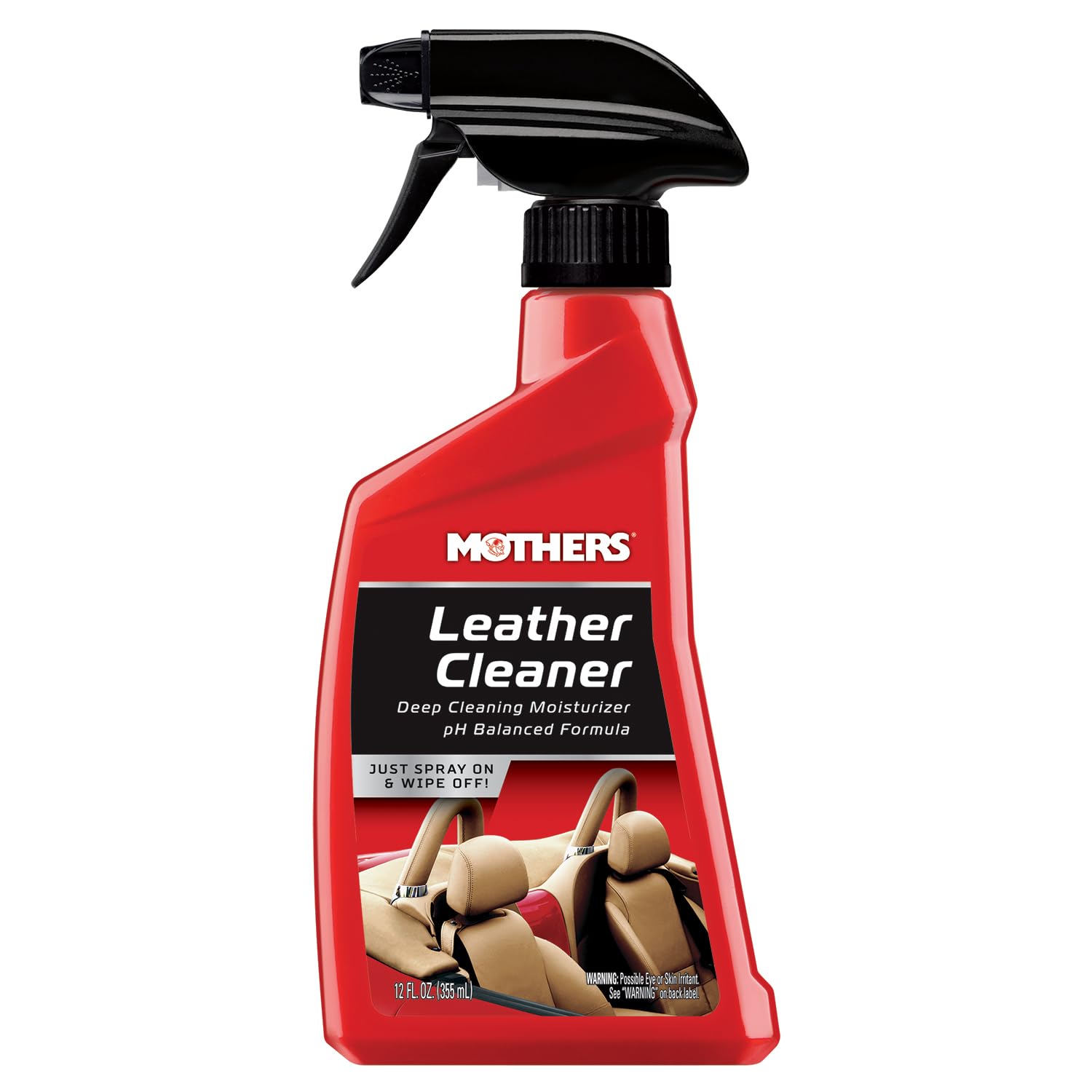 Mothers 06412 Leather Cleaner, 12 Oz.