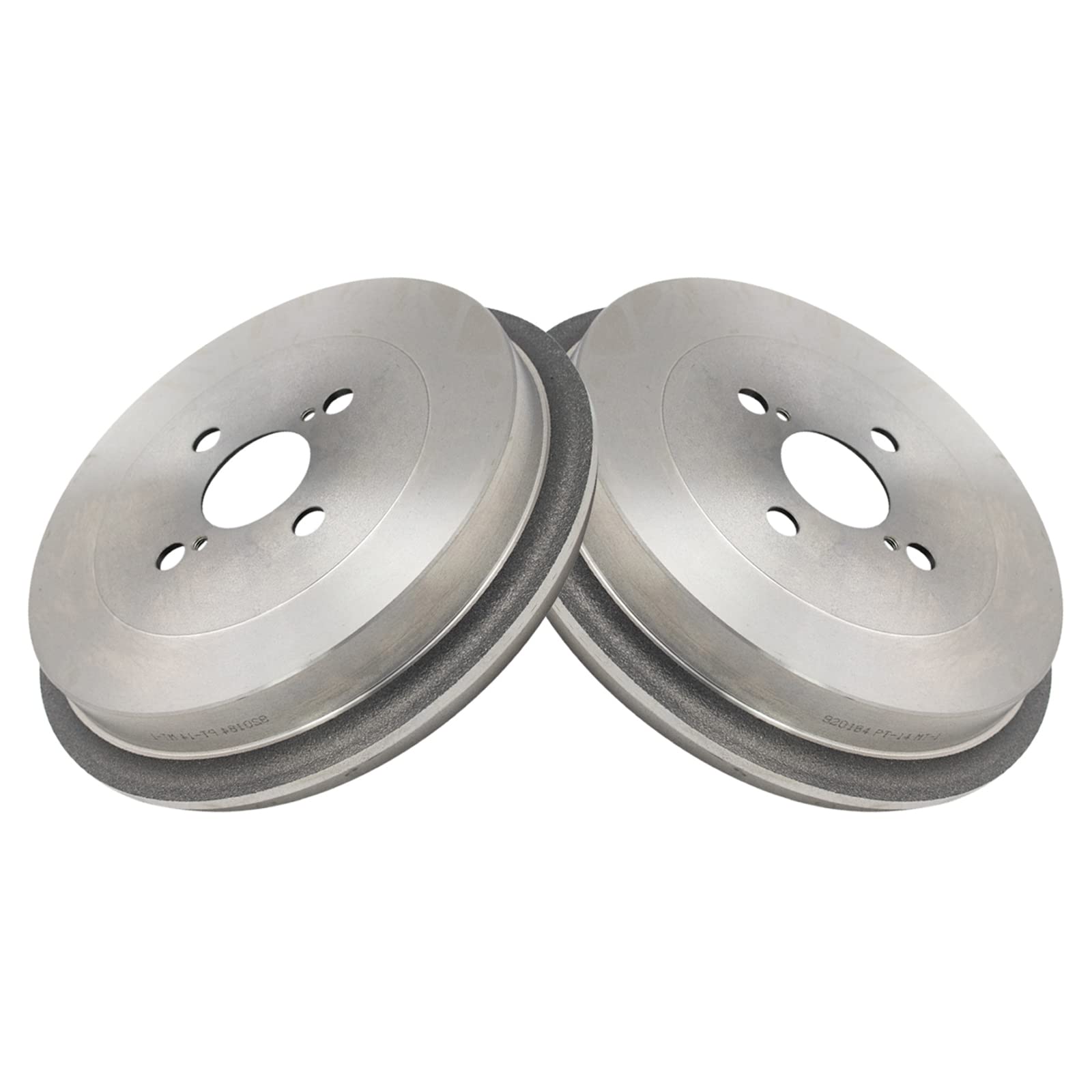 Trq Front Brake Rotors Set Vented Compatible With 2017-2020 Hyundai Ioniq 2017-2022 Kia Niro