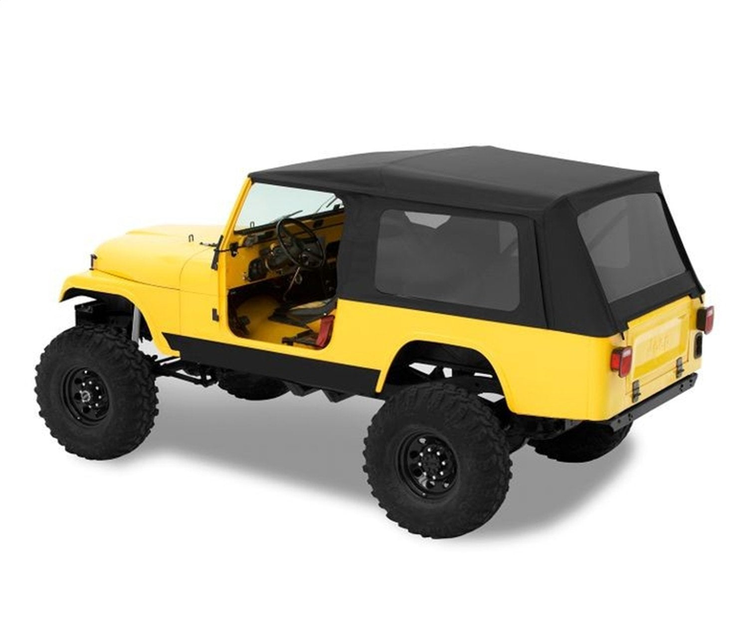 Bestop 5460815 Black Denim Supertop Classic For 1981-1985 Jeep Scrambler Cj8