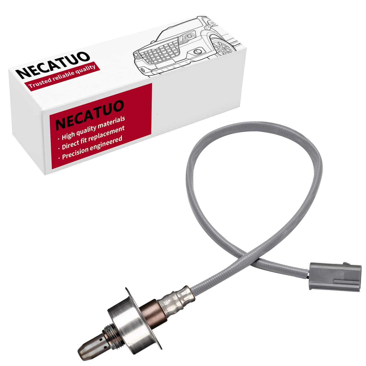 Necatuo 234-9082 Upstream O2 Oxygen Sensor Heated Air Fuel Ratio Compatible With Nissan Cube 1.8L Sentra 2.0L For 22693Zj60A 226