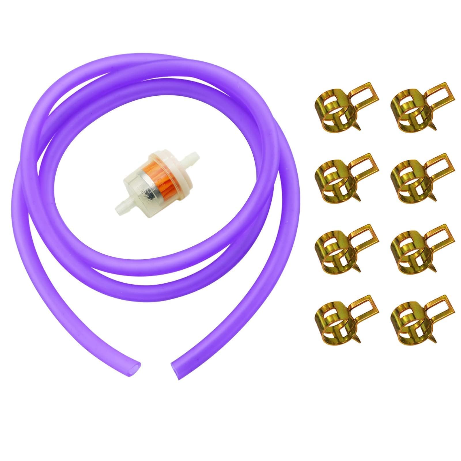 Pro Bat 0.2''(5Mm) Id Motorcycle Fuel Gas Line Tube Oil Gas Line Petrol Hose For Atv Dirt Bike Go Kart Moped Pocket Bike Most Of