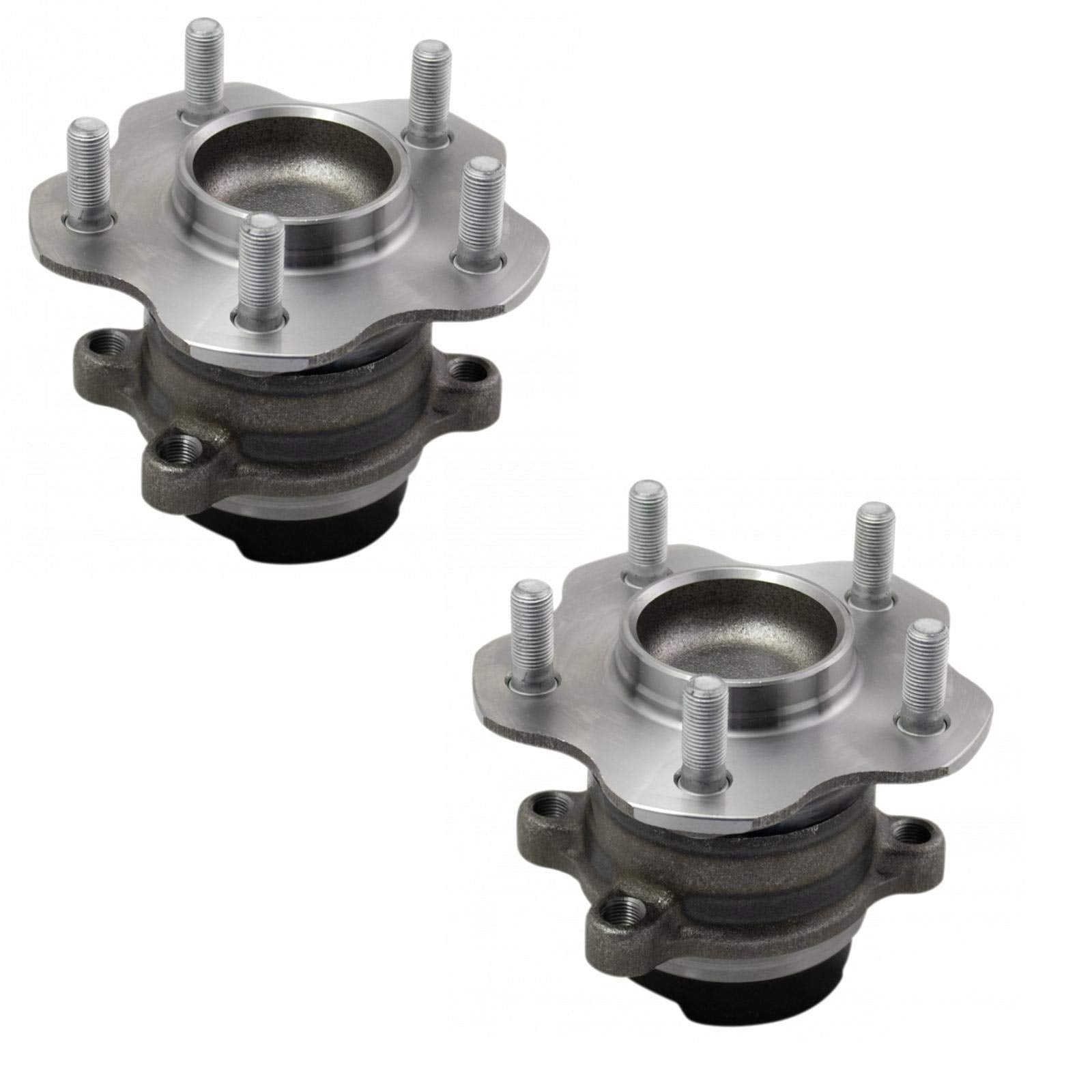 Trq Rear Wheel Hub Bearings Assembly Set Compatible With 2014-2020 Nissan Rogue 2017-2022 Rogue Sport