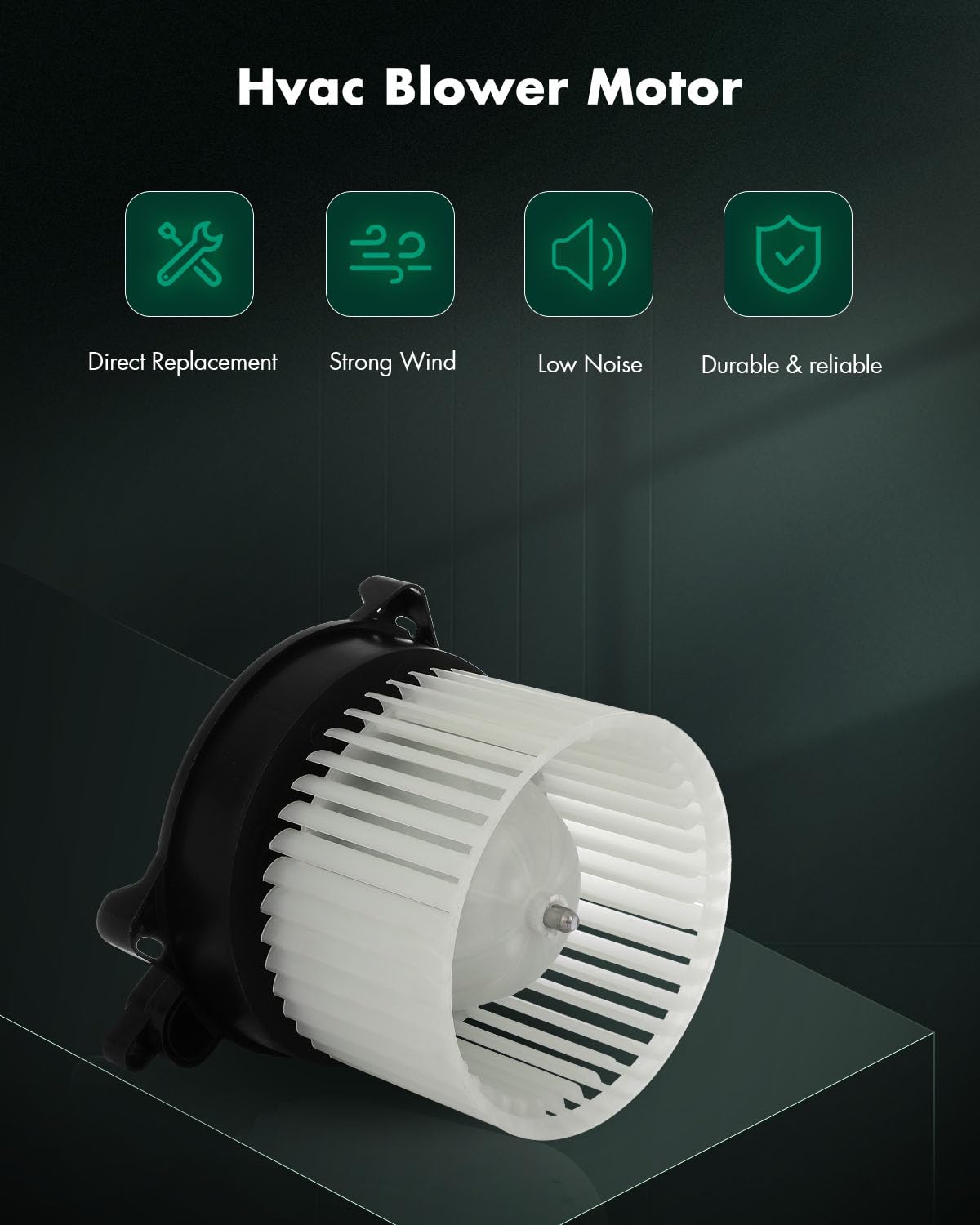 Scitoo 700311 Front Hvac Blower Motor With Fan Cage For Mazda For Mx-5 Miata L4 2.0L 2006 2007 2008 2009 2010 2011 2012 2013 201