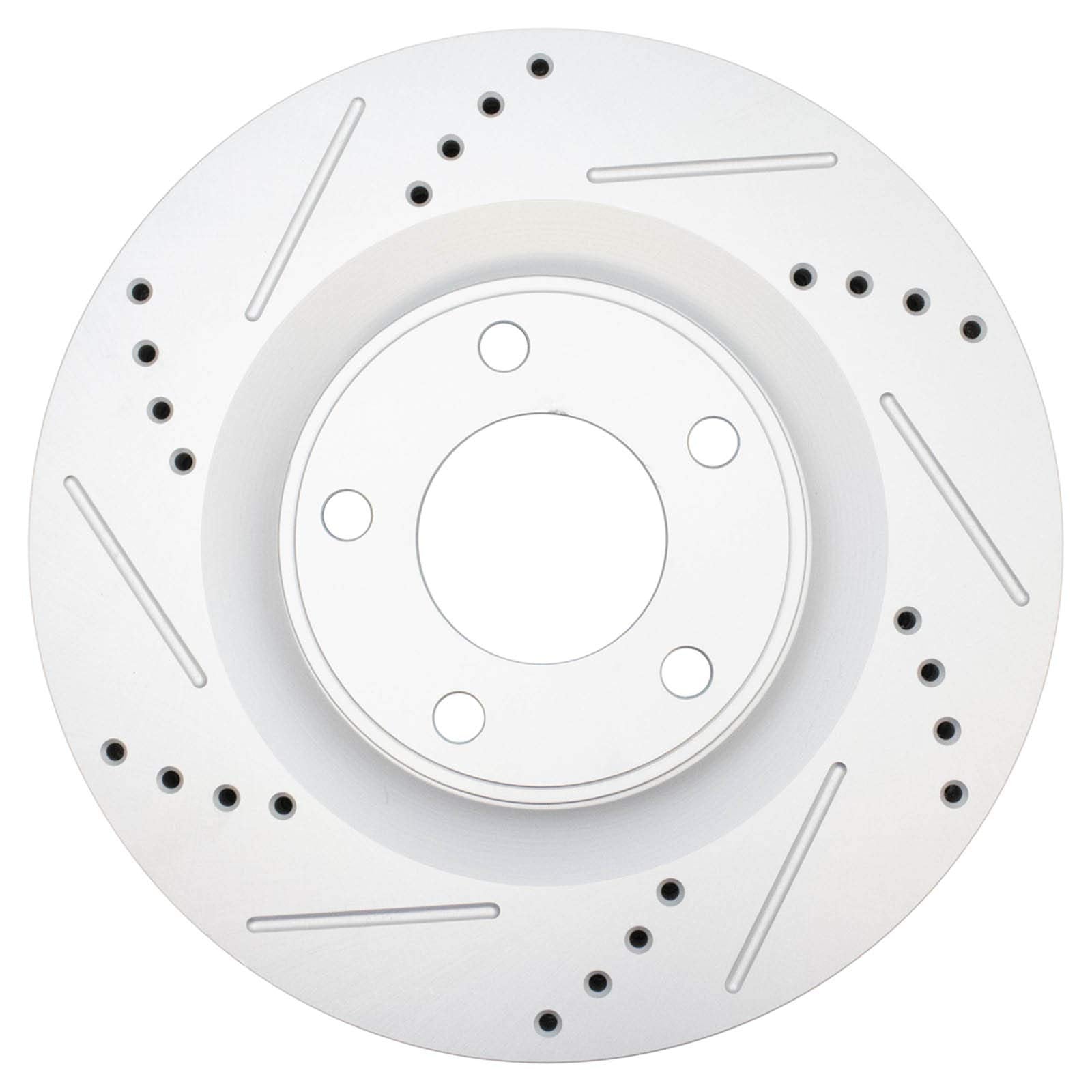 Trq Front Performance Brake Rotors Set Premium G-Coated Compatible With 2007-2014 Ford Edge 2007-2015 Lincoln Mkx