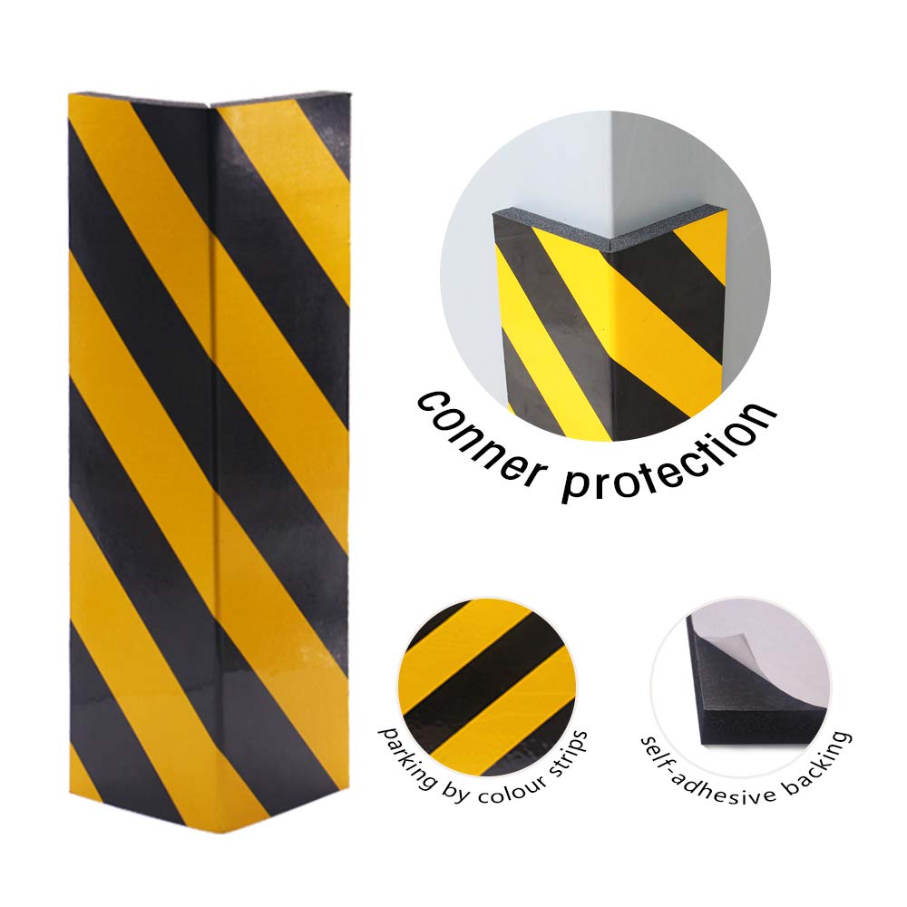 Garage Wall Protector Foam Wall Corner Guard For Parking Garages - Wall Edge Protector Protect Your Car - Garage Wall - Wall Cor