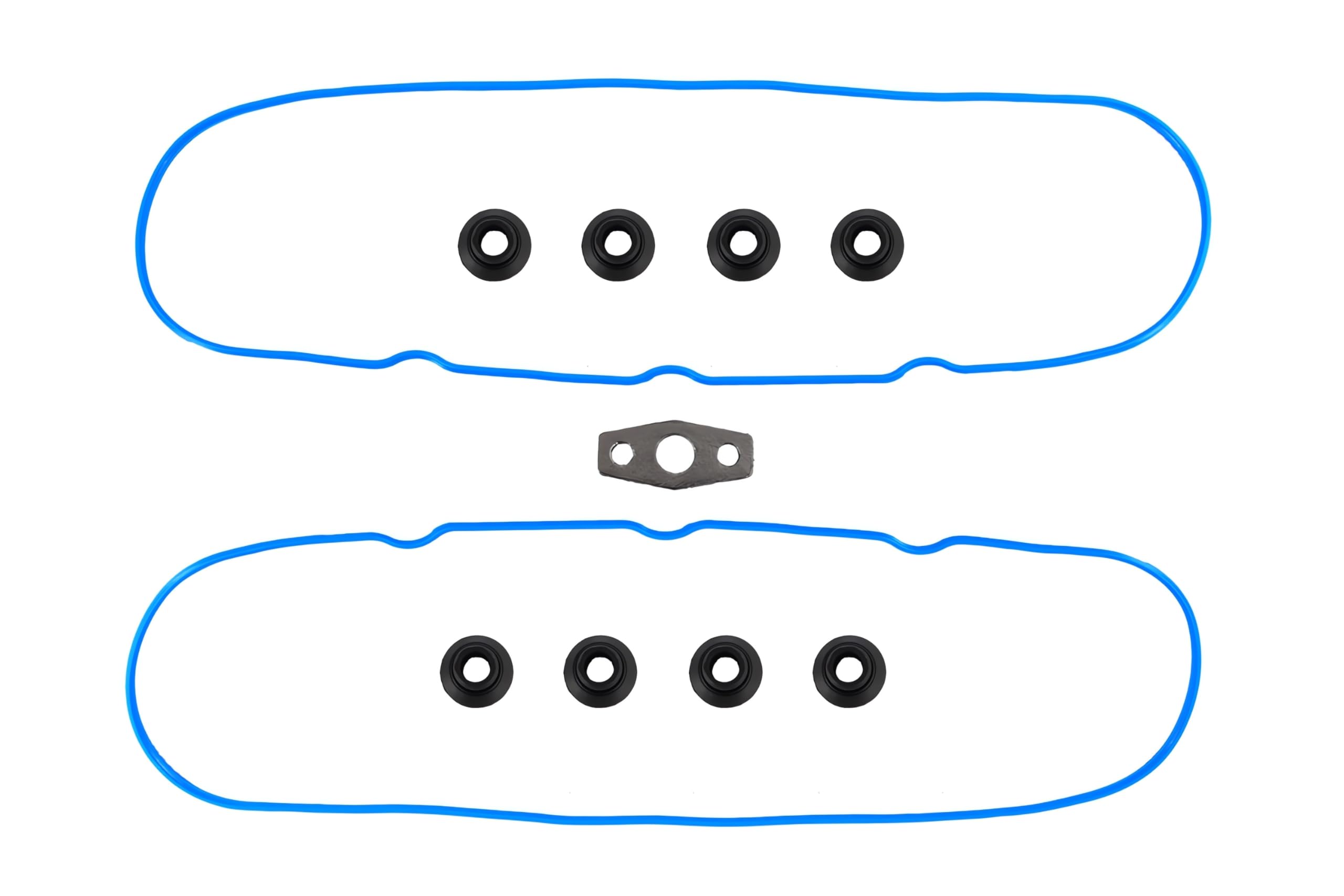 Valve Cover Gasket Set VS50504R1 - Compatible with Chevy Silverado, Suburban, Tahoe, Trailblazer, GMC Sierra, Yukon, Envoy, Cadi