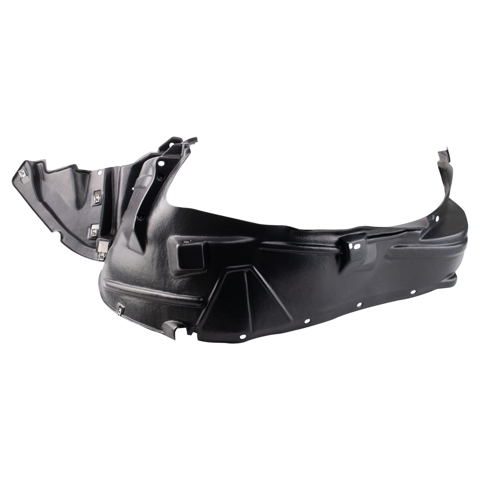 Trq Inner Fender Liner Set Compatible With 2012-2014 Honda Ridgeline Ho1248156 Ho1249156