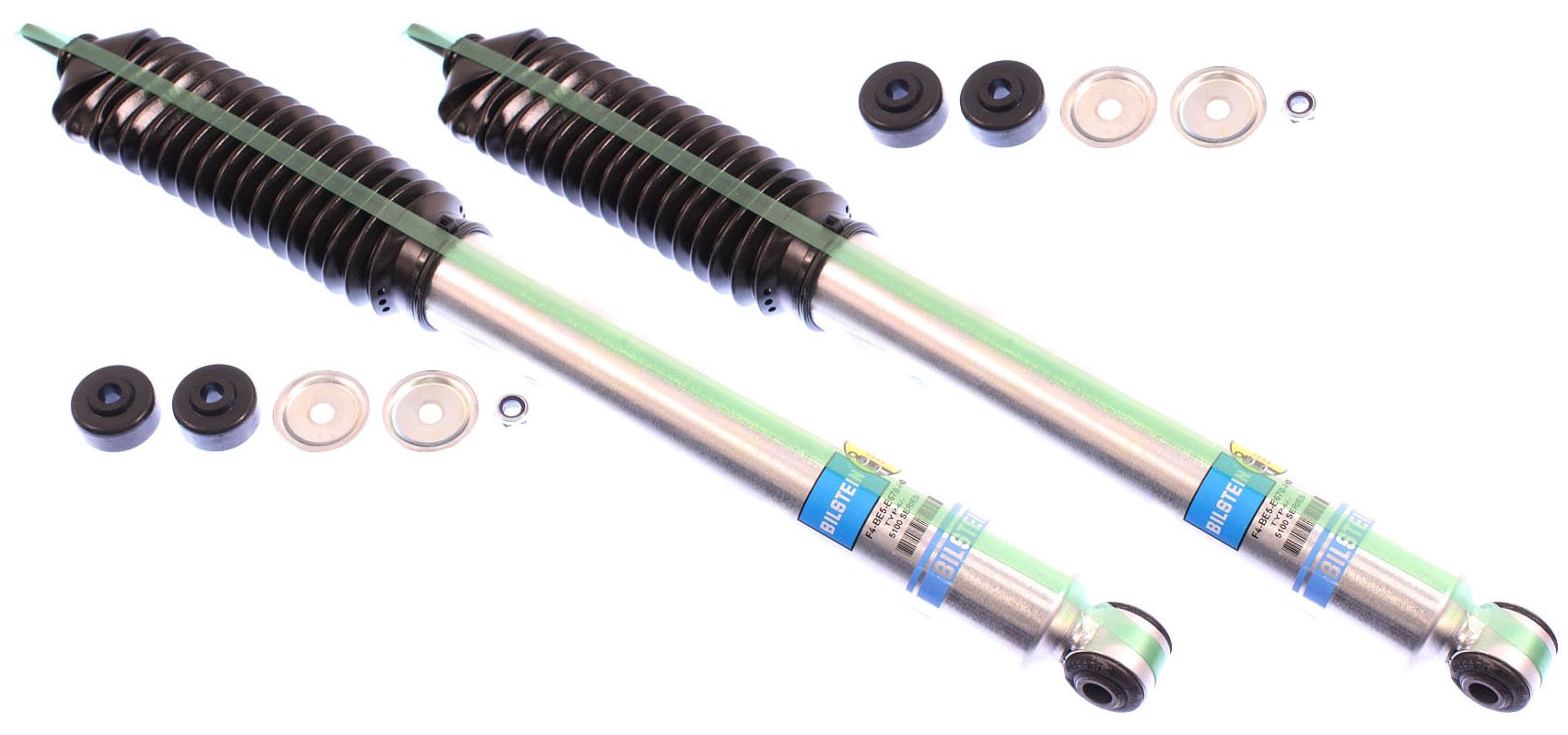 New Bilstein Front & Rear Shocks For 07-18 Jeep Wrangler Jk With A 1.5'' To 3'' Lift, Gas Shock Absorbers, Islander Mountain Rub