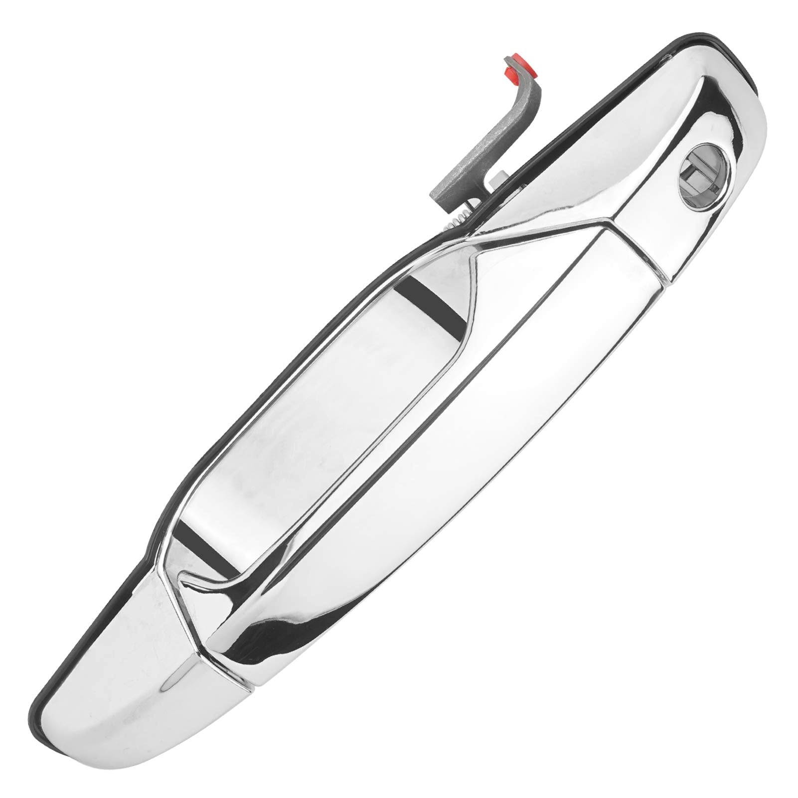 Npauto Exterior Door Handle Front Left Driver Side Replacement For 07 08 09 10 11 12 13 Chevy Silverado 1500 2500, Avalanche, Suburban, Tahoe, Cadillac Escalade, Gmc Sierra, Yukon Xl, 80546, Chrome