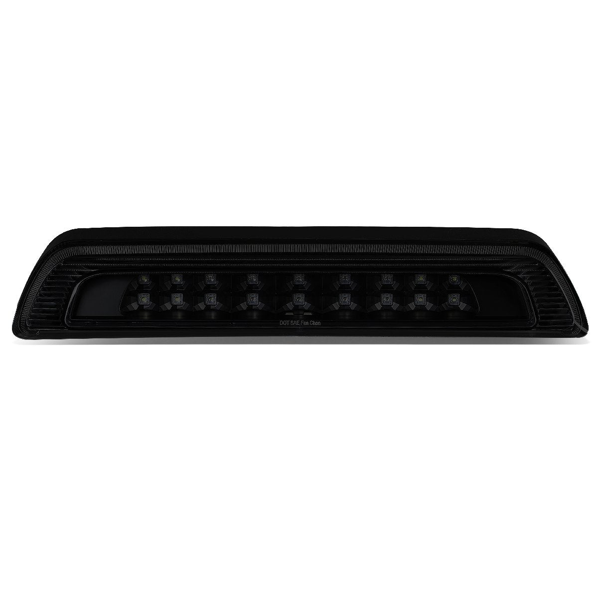 Dna Motoring 3Bl-Ttu07-Led-Bk-Sm Black Housing Led Third Tail Brake Light [Compatible With 07-18 Tundra]