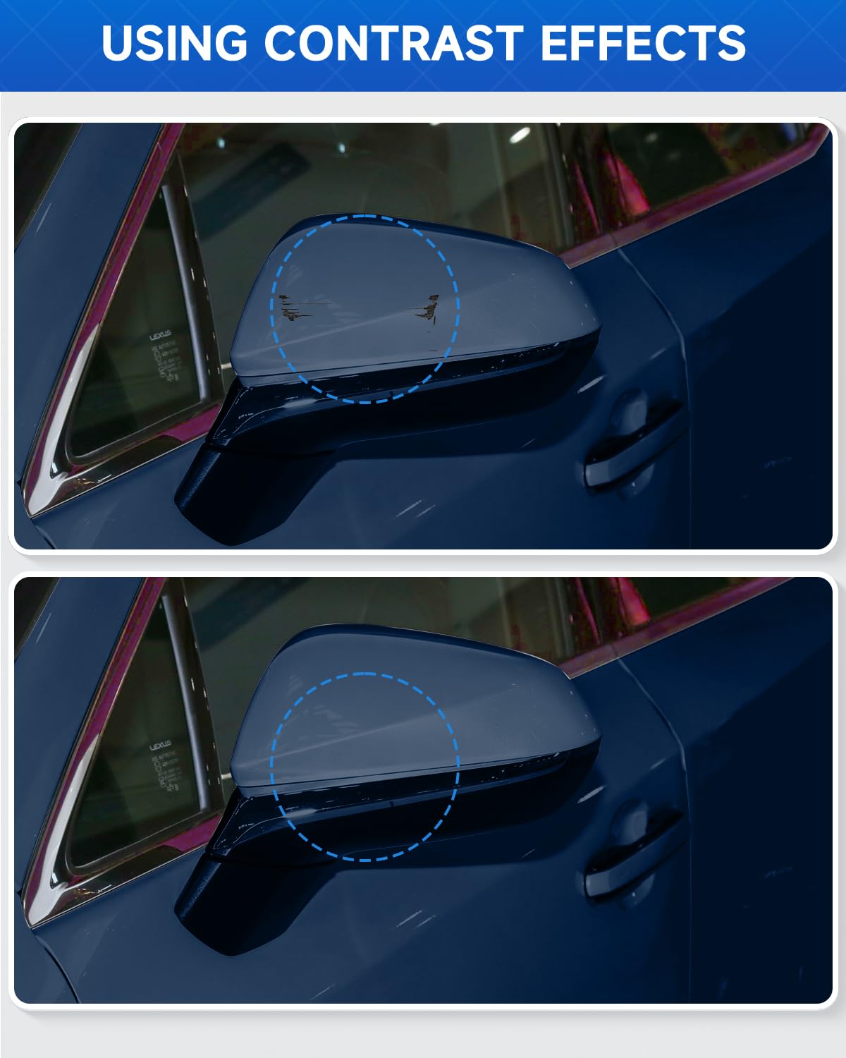 Teslaunch LX5H/2D Navarra Blue Metallic Touch Up Paint Compatible With Audi Exact Match Car Paint Pen Scratch Repair