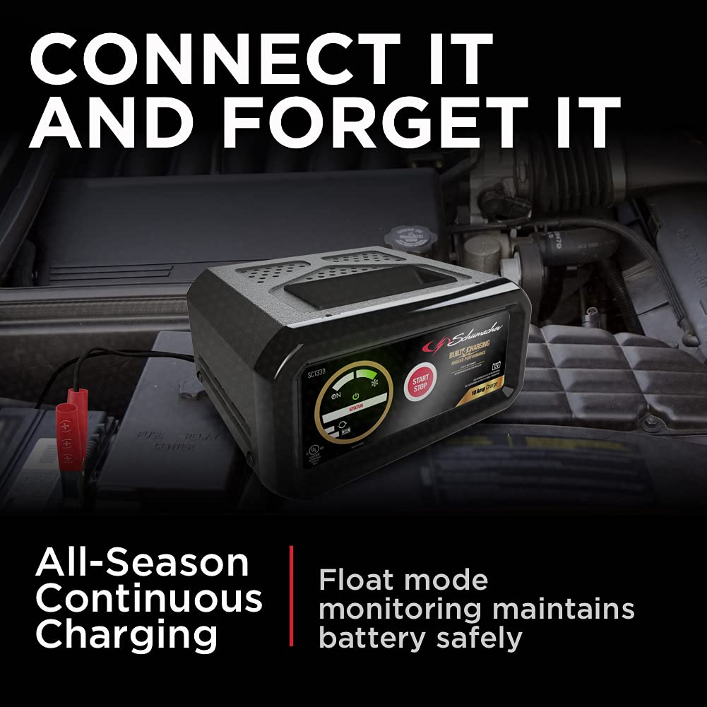 Schumacher Sc1339 12V Fully Automatic Battery Charger And 10A Maintainer