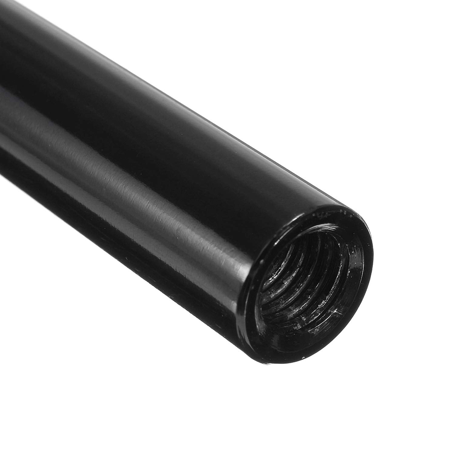 Pursuestar Black 10 Inch Aluminum Gear Shift Knob Extender Extension Rod For 5 6 Speed R Style Shifter Lever (10X1.25Mm Thread P
