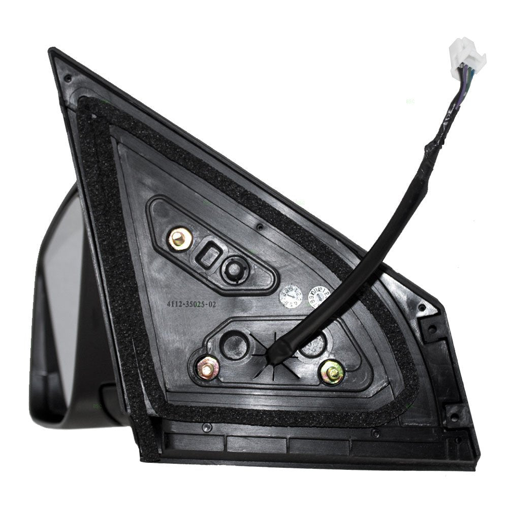 Drivers Power Side View Mirror Heated Compatible With 08-13 Rogue 96302-Jm200