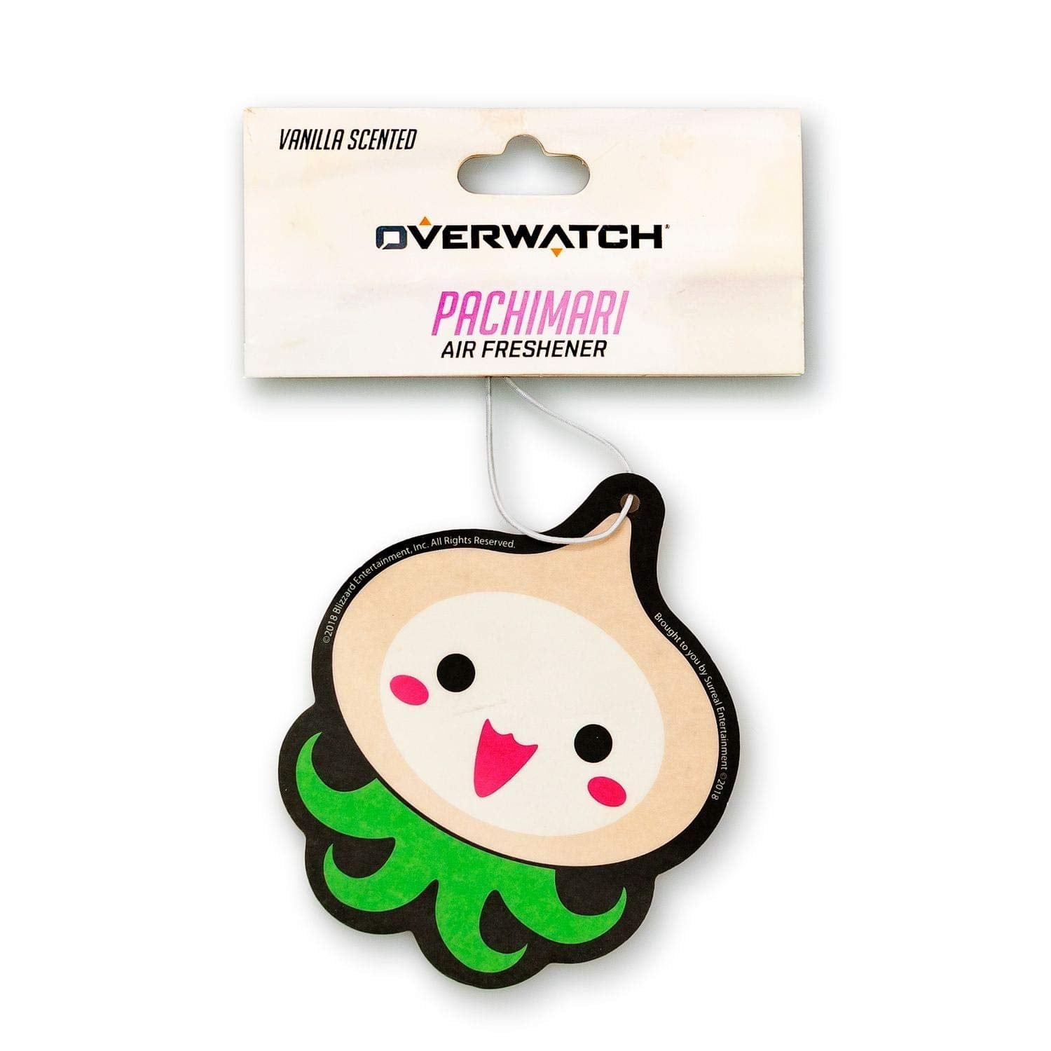 Official Pachimari Car Air Freshener | Featuring Pachimari From Overwatch | Vanilla Scented