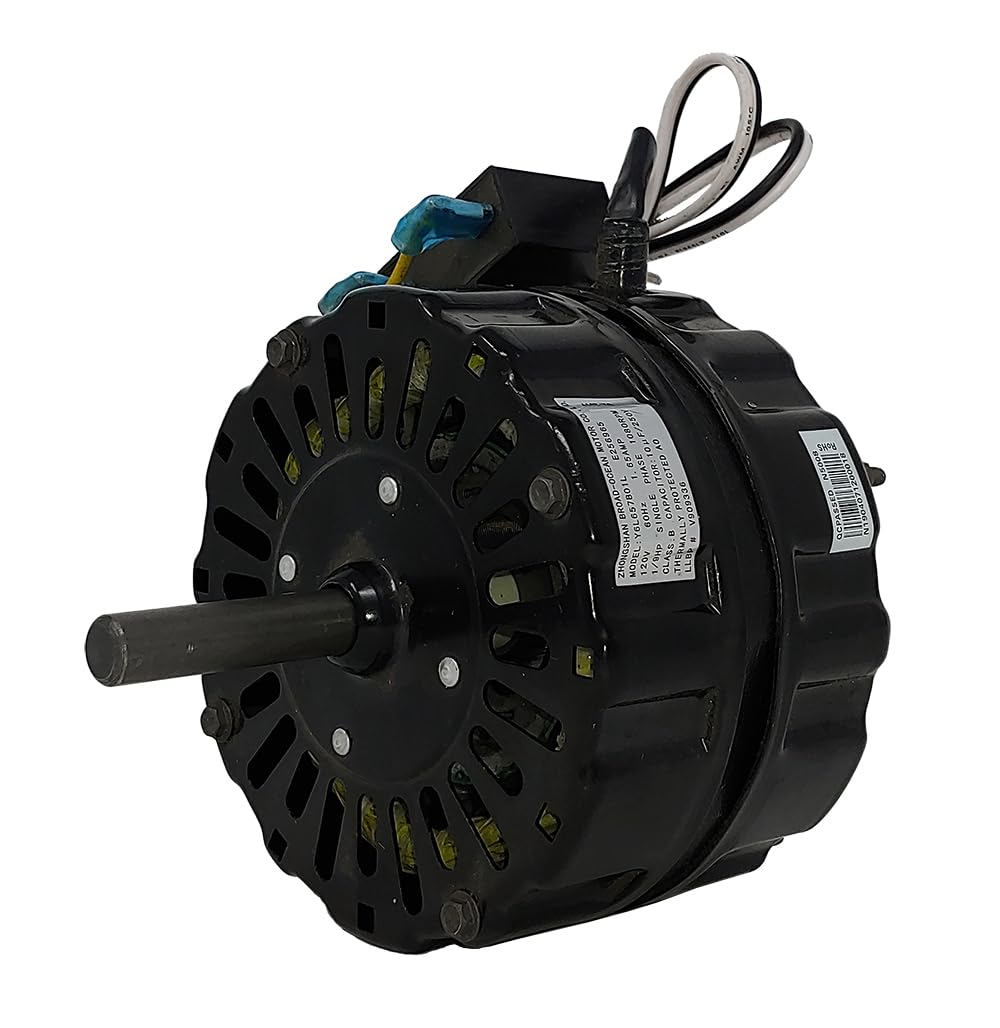 PVM112 Replacement Motor for Master Flow Power Roof Vents (ERV6 Series) & Power Gable Vents (EGV6 Series) - PSC Motor, Easy Inst