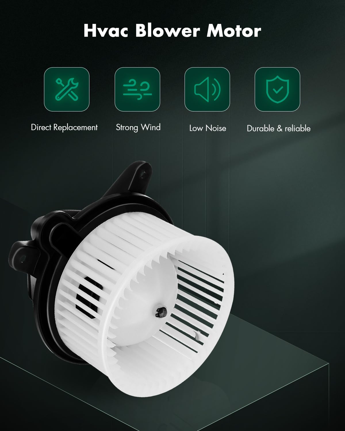 Scitoo 700095 Heater Blower Motor For Jeep For W/Fan Hvac Blower Motor Fan Fit For 1997-2001 For Jeep For Cherokee/1999-2002 For