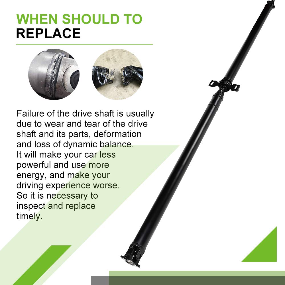 Scitoo Rear Driveshaft Propeller Shaft Length 90-In Compatible For Toyota Rav4 4Wd 2006-2013