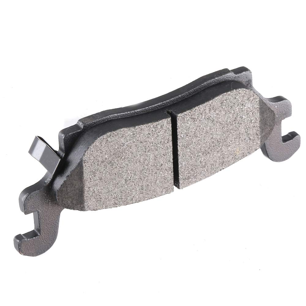 Cciyu D1120 Professional Ceramic Rear Brake Pads Set Fit For 2006-2010 For Hummer H3,2009-2010 For Hummer H3T