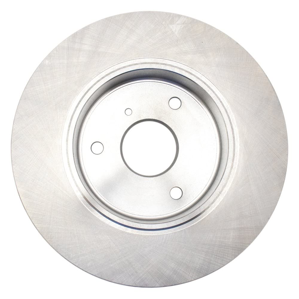 Trq Front Brake Rotors Set Solid Compatible With 2008-2015 Smart Fortwo