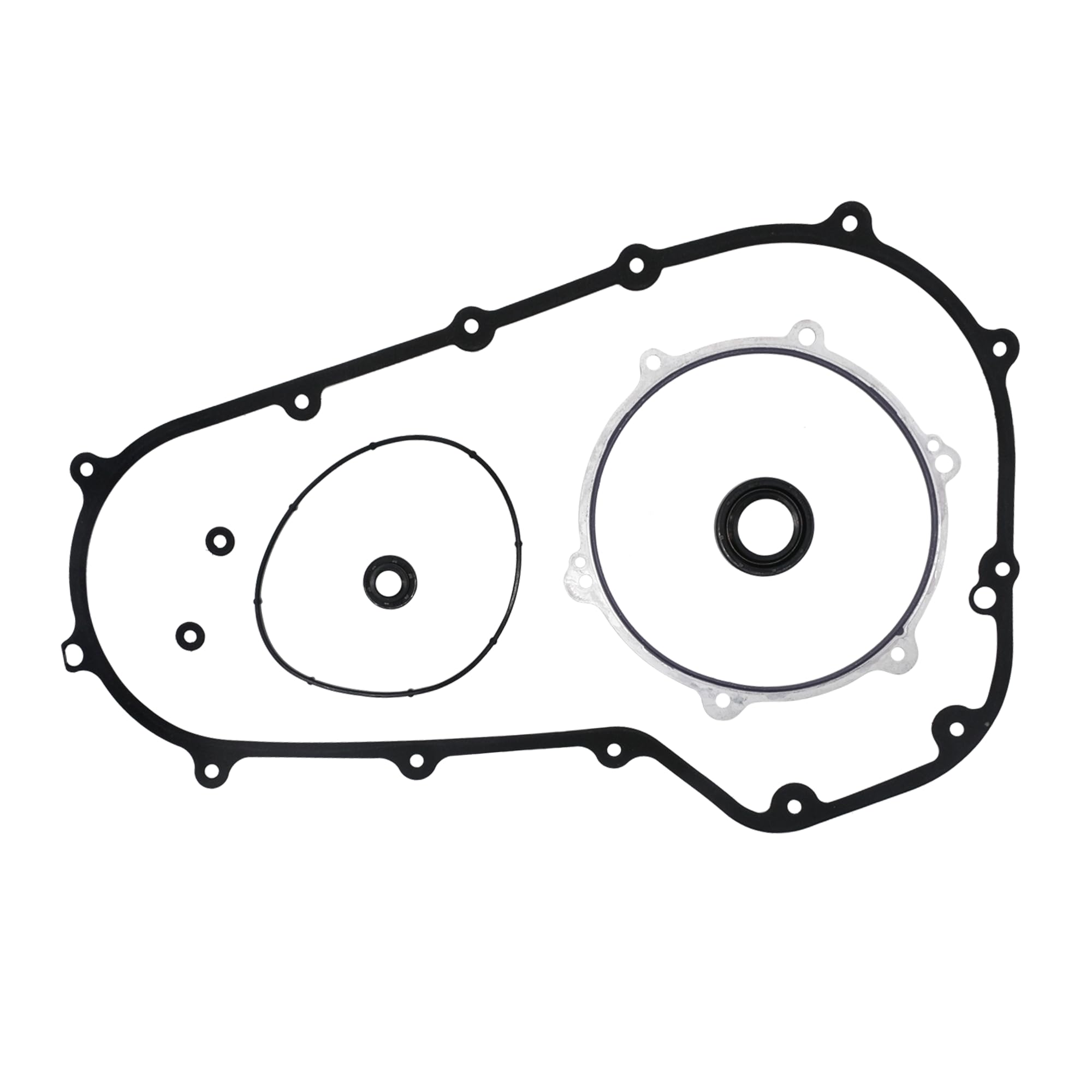 Lanigram Primary Cover Gasket Kit Fit for Harley Davidson Road King Street Glides Models FLH FLT 2007-2017
