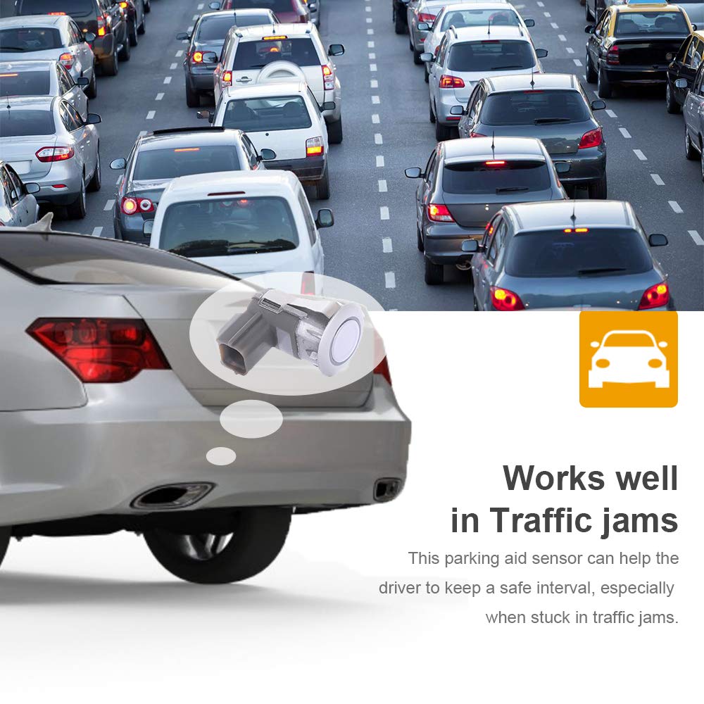 Ocpty Parking Assist Sensor Reverse Bumper Sensors Fit 07 08 09 10 11 For Cadillac Escalade/For Chevy Avalanche Silverado 1500 2