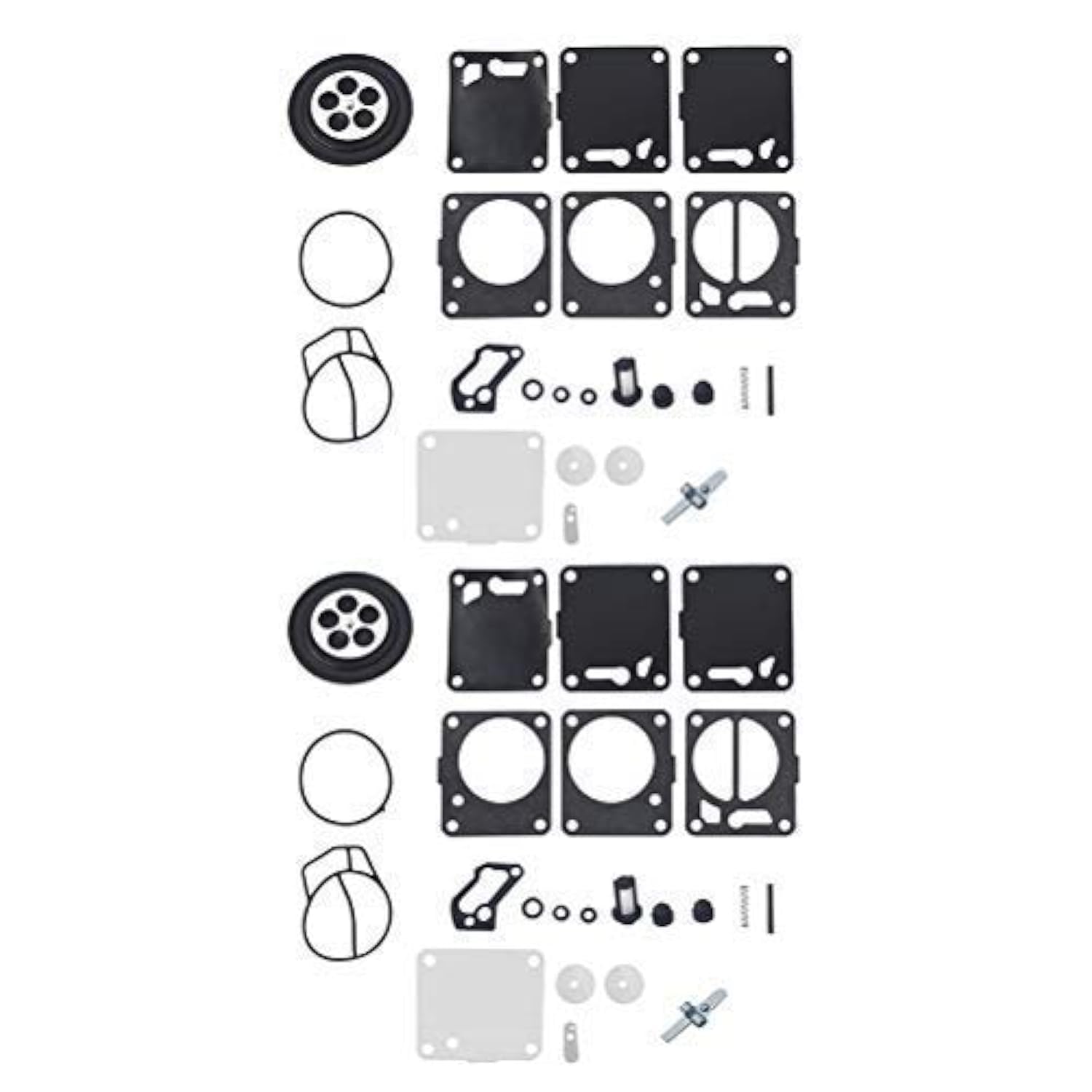 2pcs Carburetor Repair Kits Replacement for Yamaha Waverunner 3 Gp 1994-1995 Replacement for Seadoo 650 717 720 787 800 SP GS GT