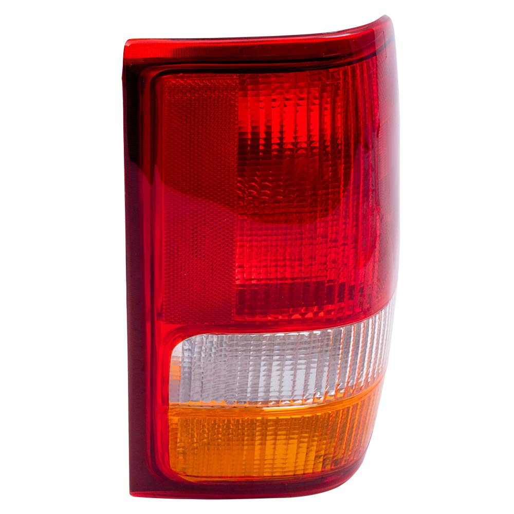 Brock Replacement Passengers Taillight Tail Lamp Compatible With 1993-1997 Ranger Pickup Truck F37Z13404A