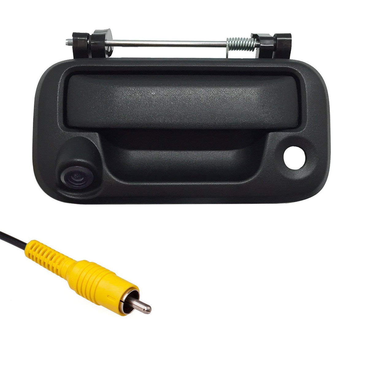 Master Tailgaters Black Tailgate Handle With Backup Camera Replacement For Ford F150 F250 F350 F450 F550 (2005-2016) | Ip68 Wate