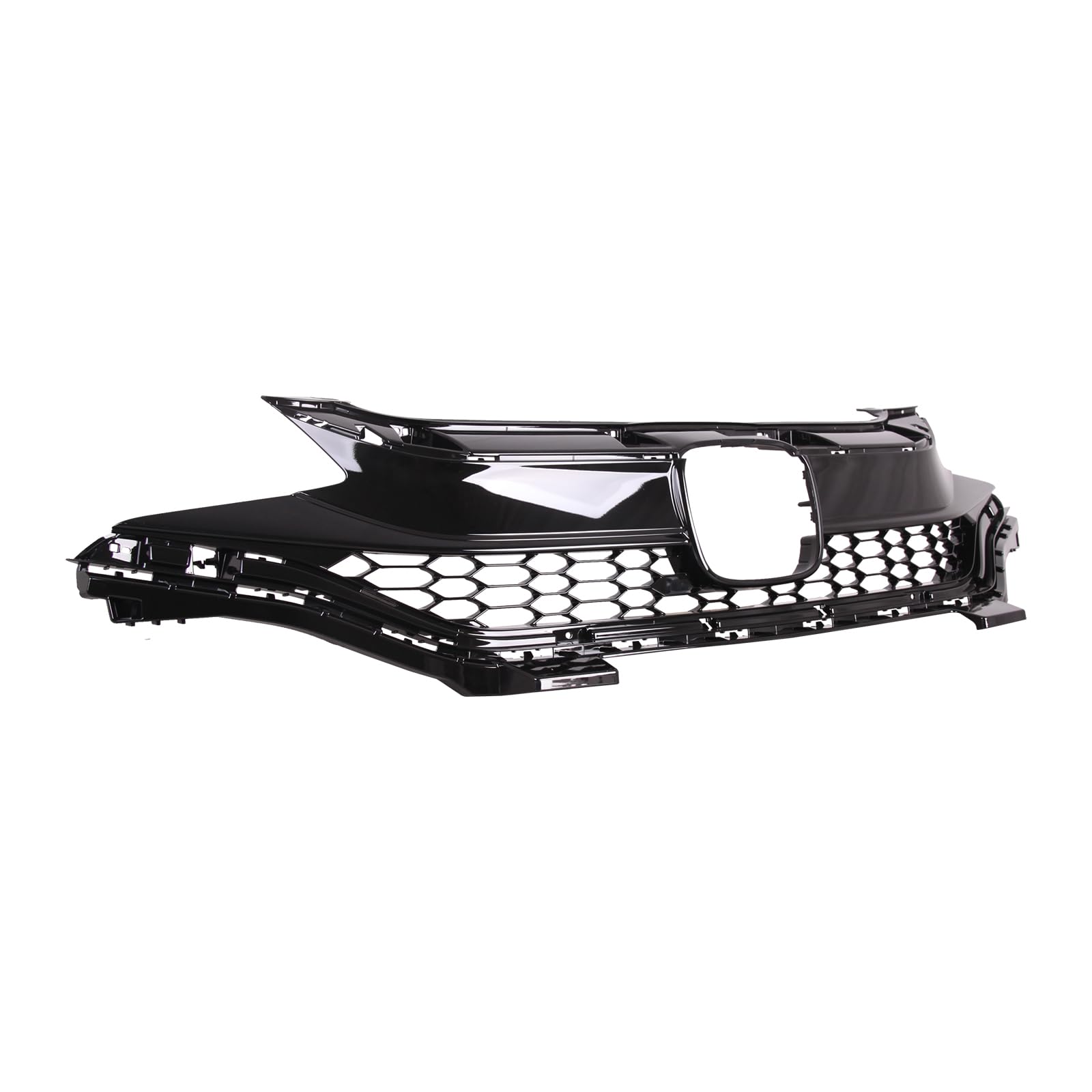 TYG (CAPA QUALITY) Front Grille Compatible with 2018-2019 Honda FIT, ABS OEM Replacement Bumper Grill for HO1200237 71121-T5R-A5