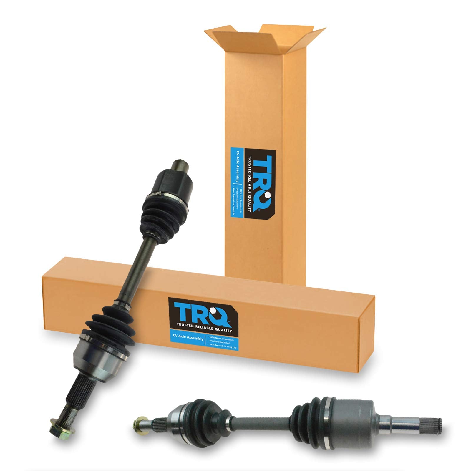 Trq Front Cv Axle Shaft Assembly Set Compatible With 2005-2006 Chevrolet Equinox 2006 Pontiac Torrent