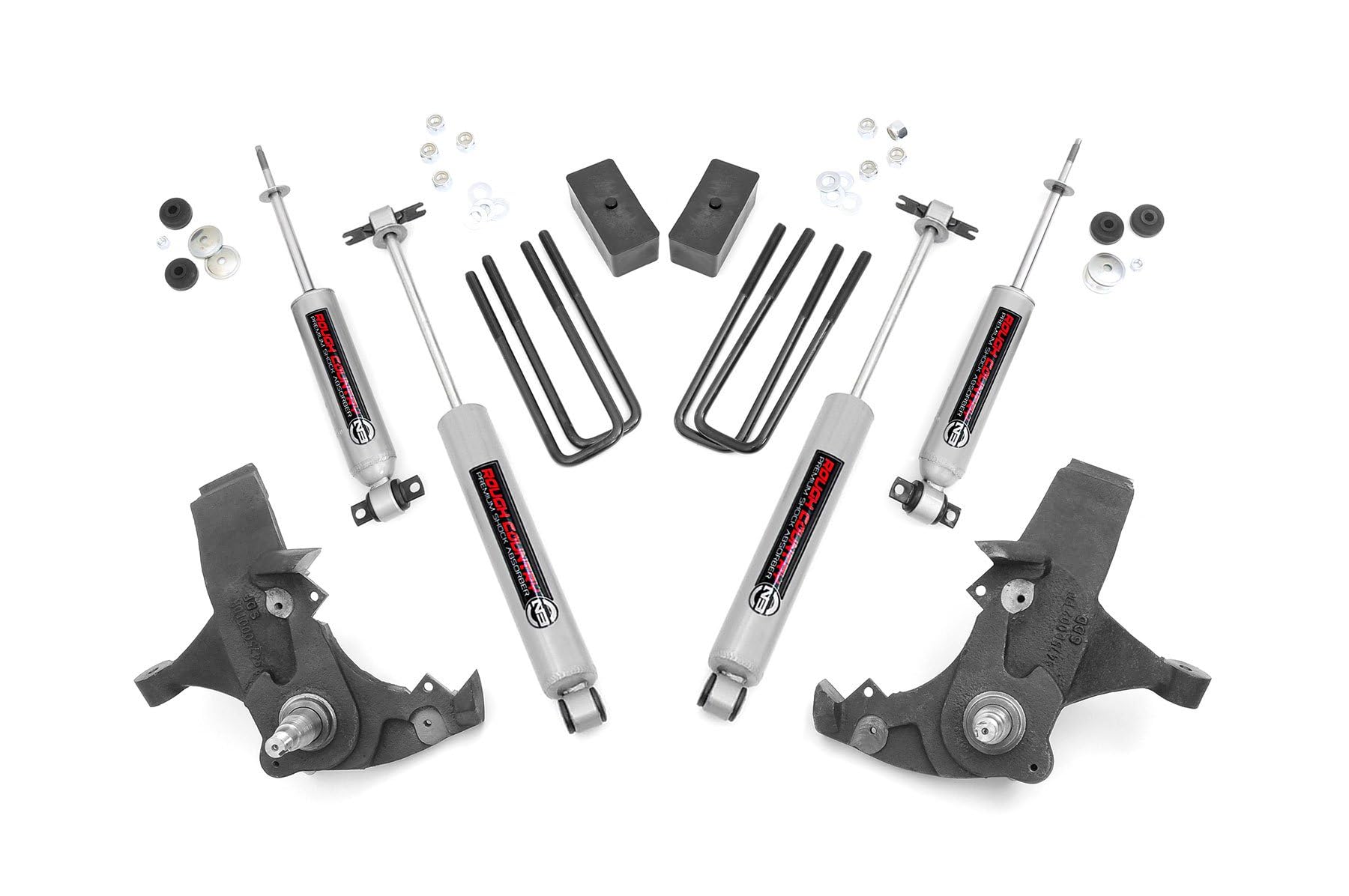 Rough Country 4'' Suspension Lift Kit for 1988-1998 Chevy/GMC C/K1500 2WD - 231N2