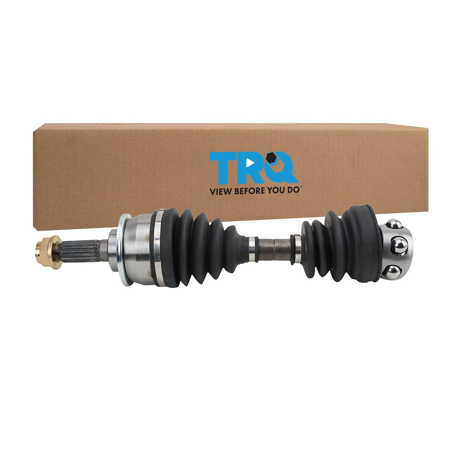 Trq Front Left Right Cv Axle Shaft Assembly Driver Passenger Side Compatible With 2002 Honda Passport 2002-2004 Isuzu Axiom Rode