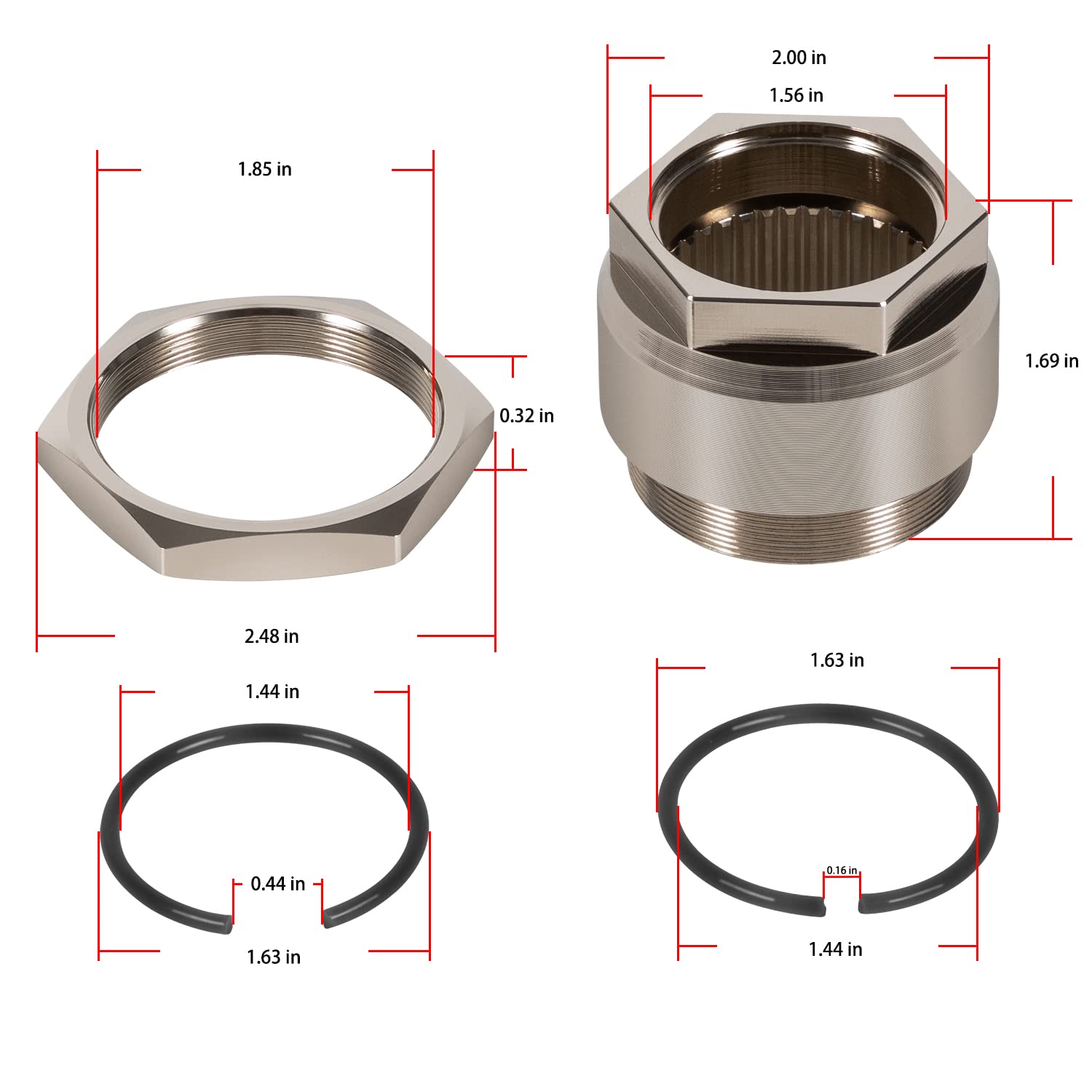 Rear Axle Jam Sleeve Nut Clip For Honda Trx300Ex Trx400Ex Trx250X Trx300X Trx400X Trx450R Trx450Er Atc250R Atc350X Sportrax