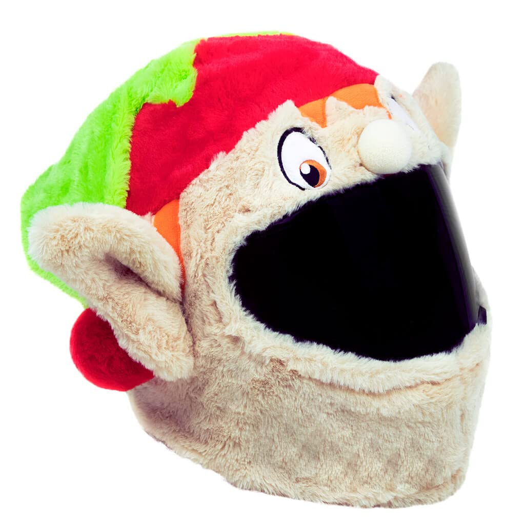 Motoloot Helmet Cover For Motorcycle Helmet, Fun Rides And Gifts (Cover Only. Helmet Not Included) - Elf