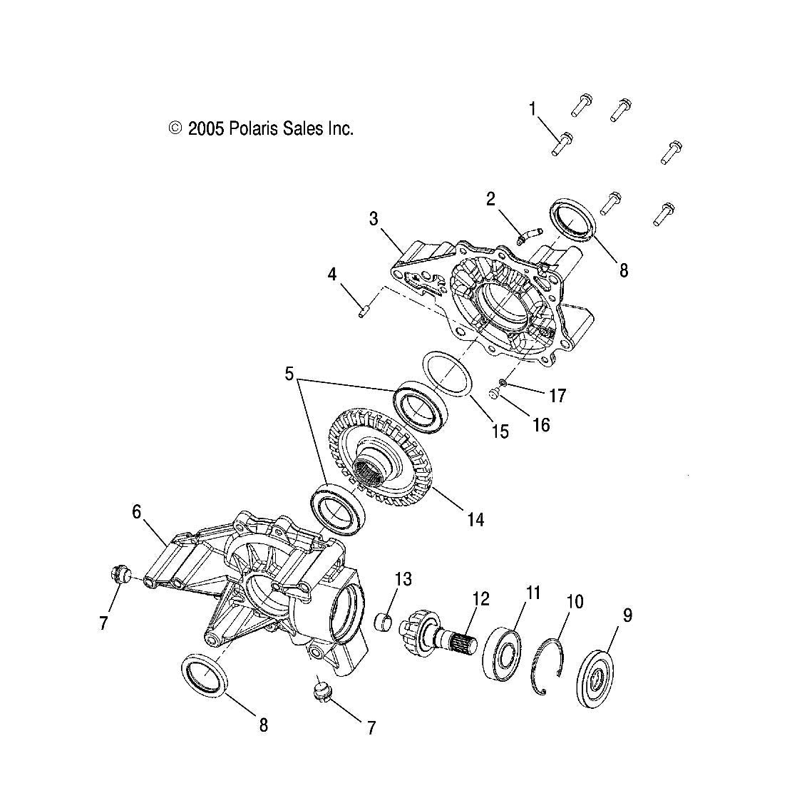 Polaris Triple Lip Seal, Genuine Oem, Part 3234660