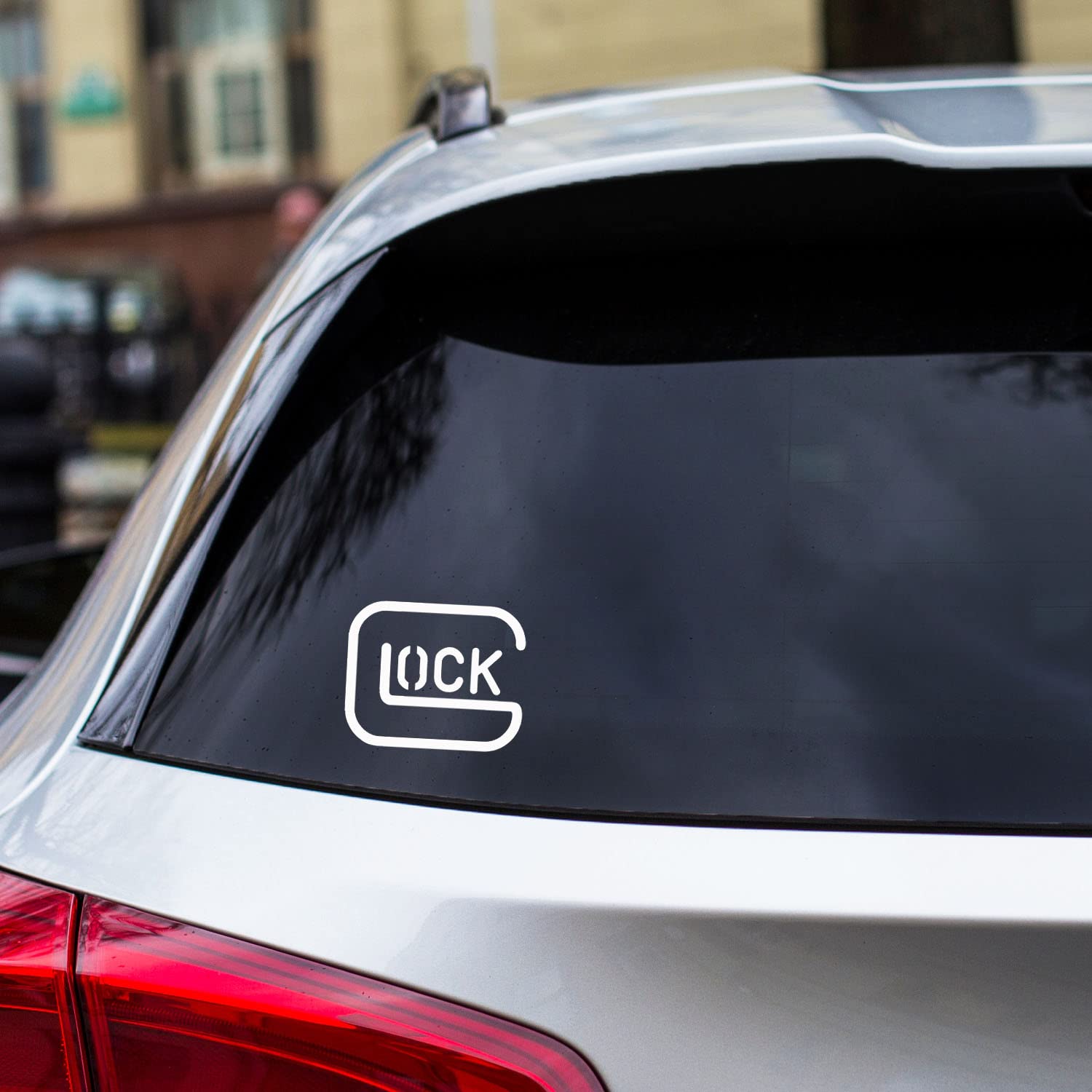 GRITKULTURE Safe Action Gun Pistol Perfection Vinyl Decal Sticker Bumper Sticker for Car, Truck, Locker, Mailbox, Fridge, Water 