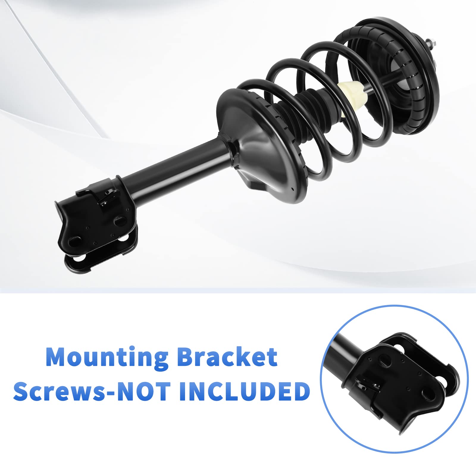 Yitamotor Front Complete Struts Rear Suspension Shocks Compatible With 2003-2008 Pilot 2001-2002 Acura Mdx