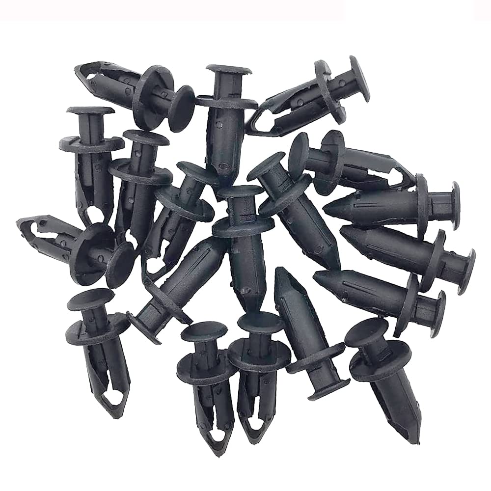 DSkoiph 50 Pcs ATV Fender Clips Replaces 90653-HC4-900 Push Retainer Fasteners Fit for Honda Trx450/400/350/300 250/300/400Ex Su