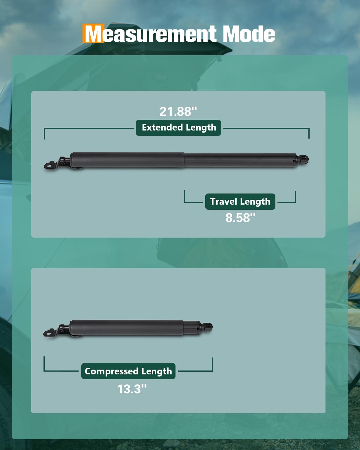 Scitoo Rear Left Tailgate Power Lift Support Shock Strut Fit For Mercedes-Benz Ml320 2007-2009,For Mercedes-Benz Ml350 2007-2011